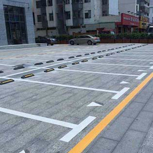 哈爾濱停車場道路、地下停車場標(biāo)線